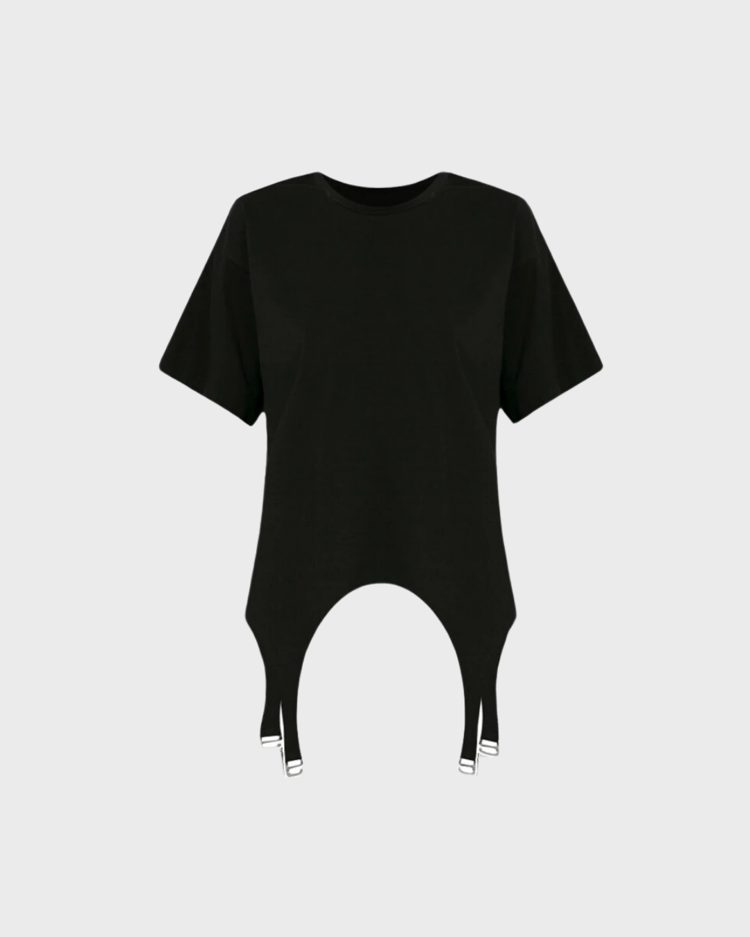 Black T-shirt with Straps
