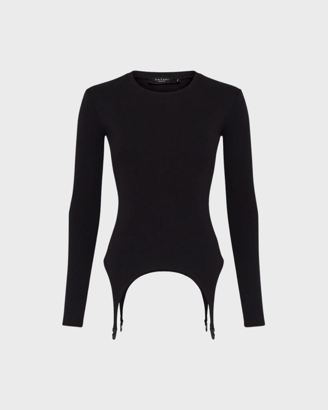 Black Long Sleeve with Straps