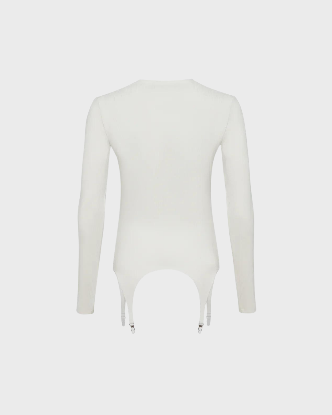 White Long Sleeve with Straps