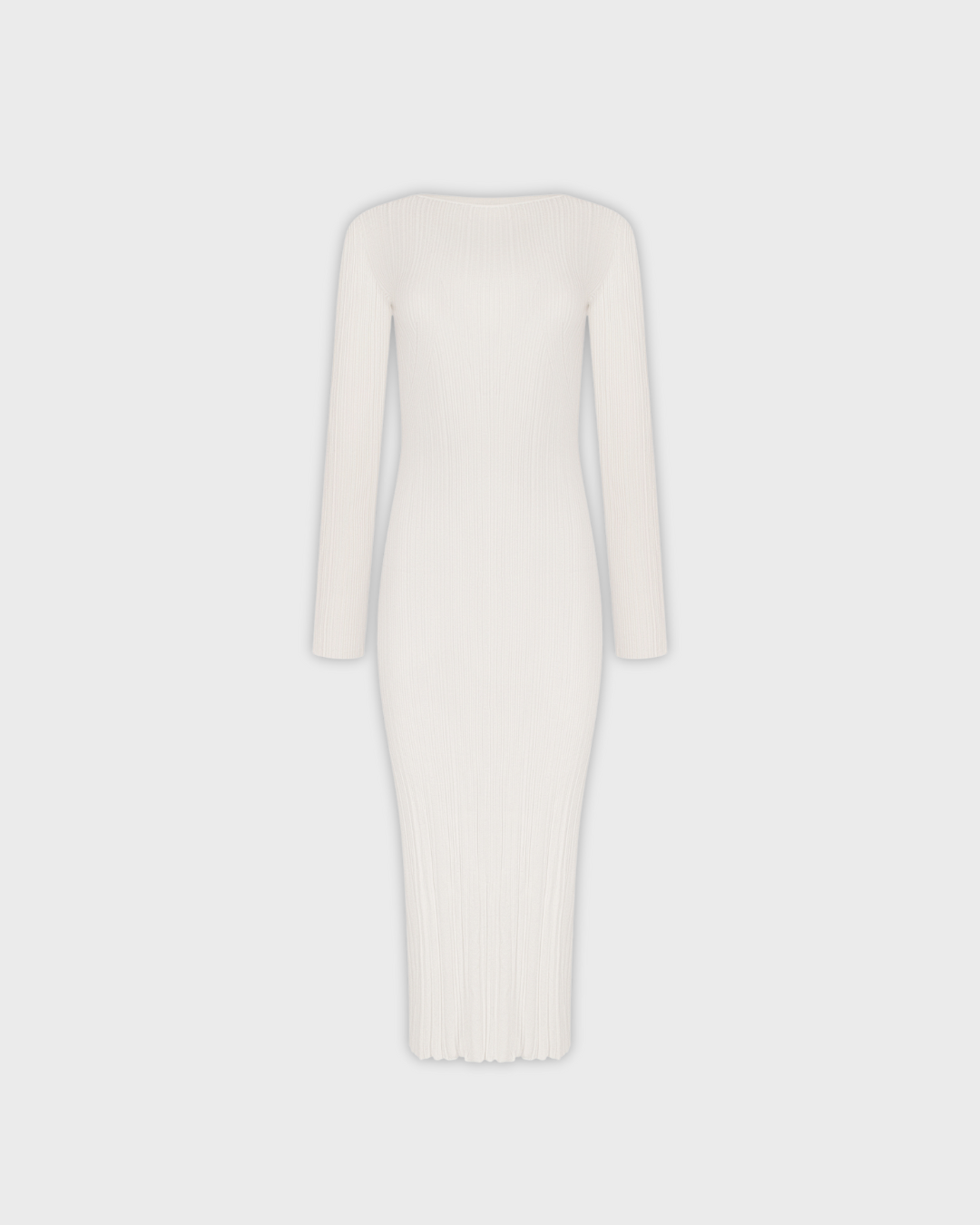 Knit Long-Sleeve Dress