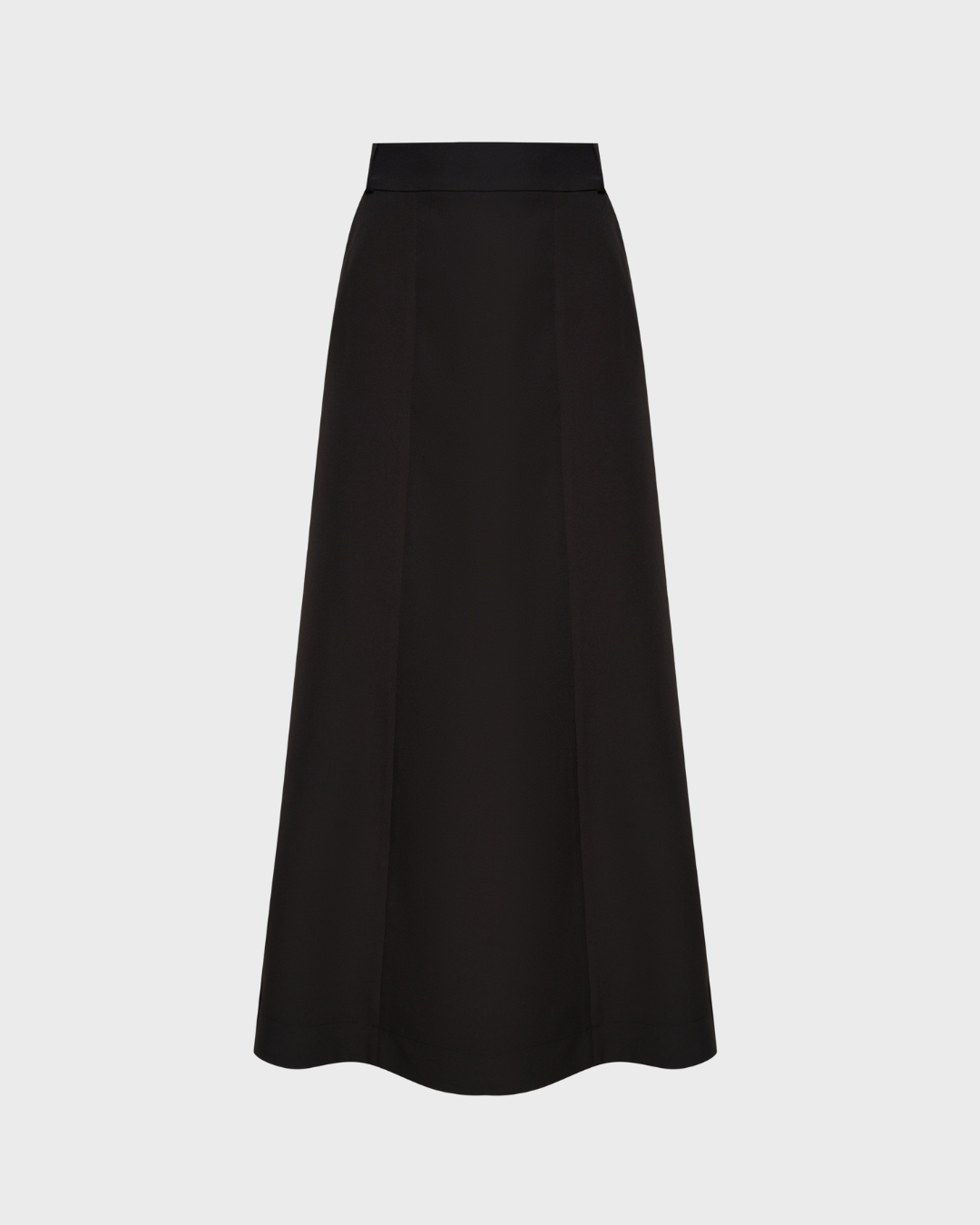 Classic Maxi-Length Suit Skirt