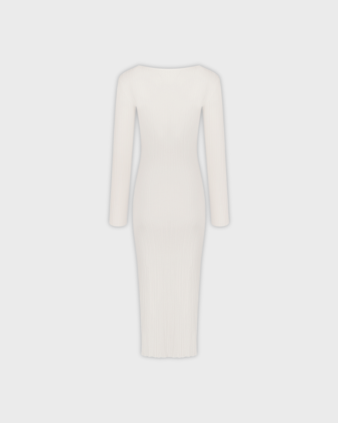 Knit Long-Sleeve Dress