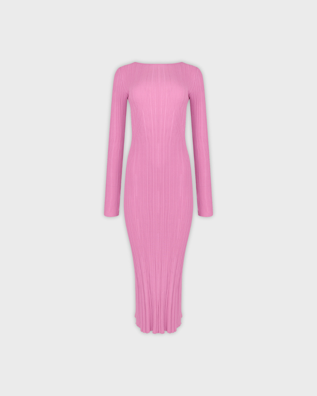 Knit Long-Sleeve Dress