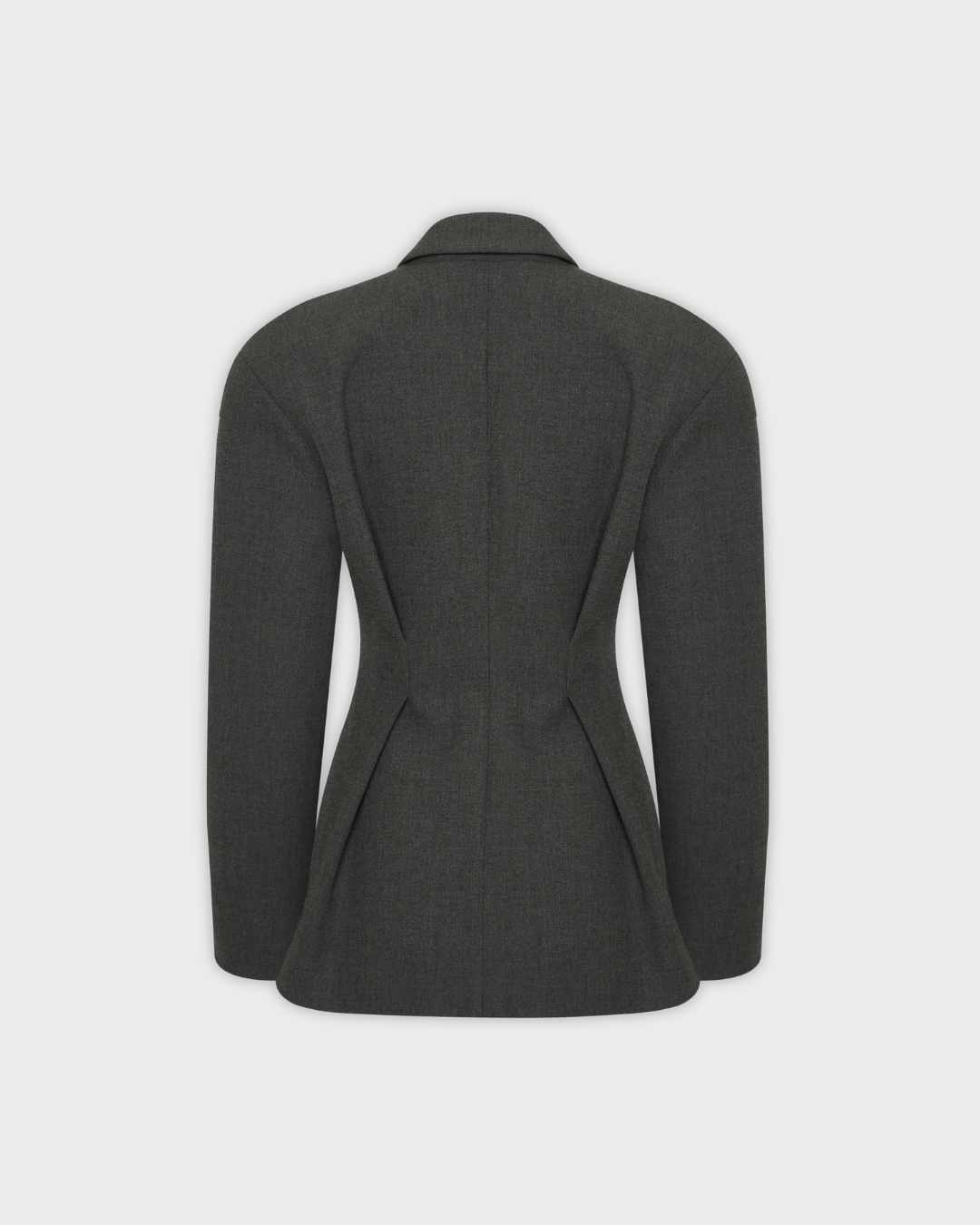 Jacket with Oversized Shoulders