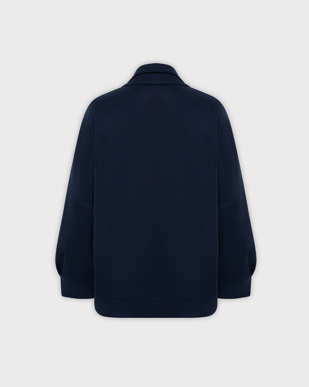 Oversized Wool Bomber Jacket