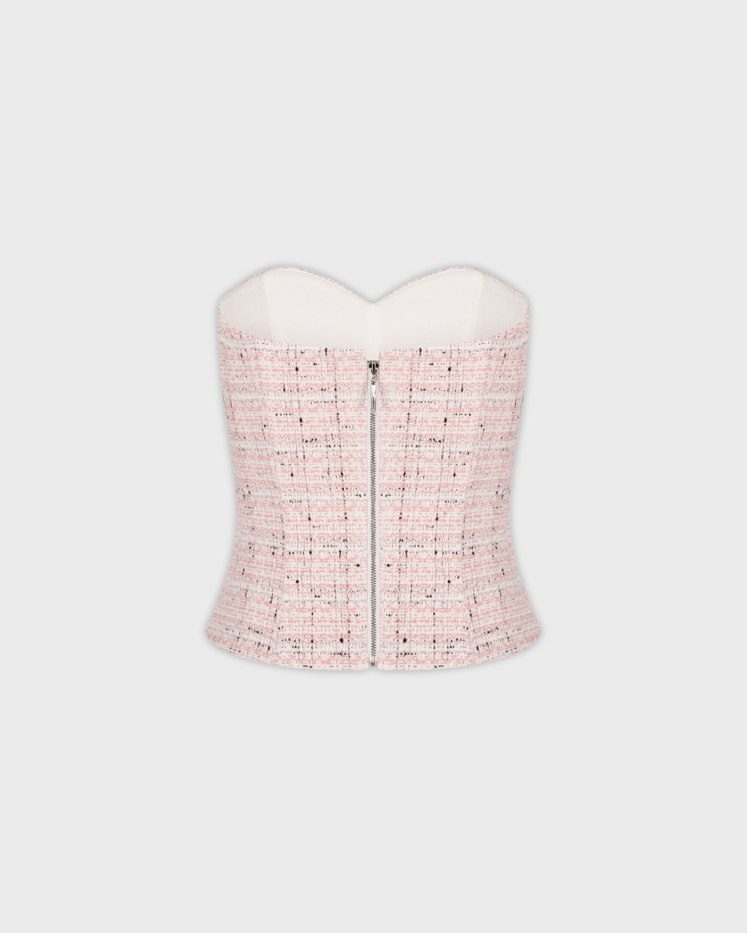 Cropped Tweed Corset