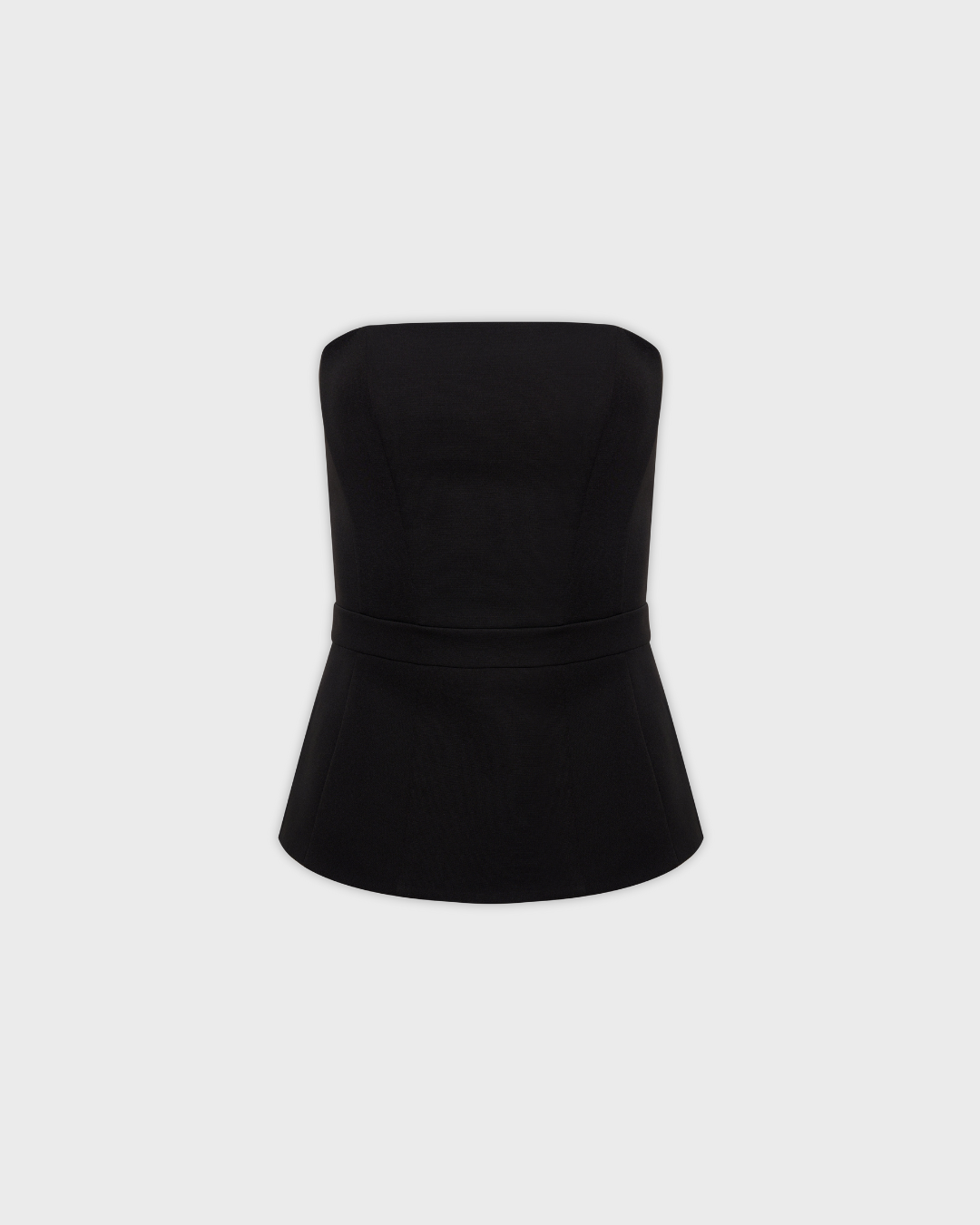 Basic Black Corset with Boning