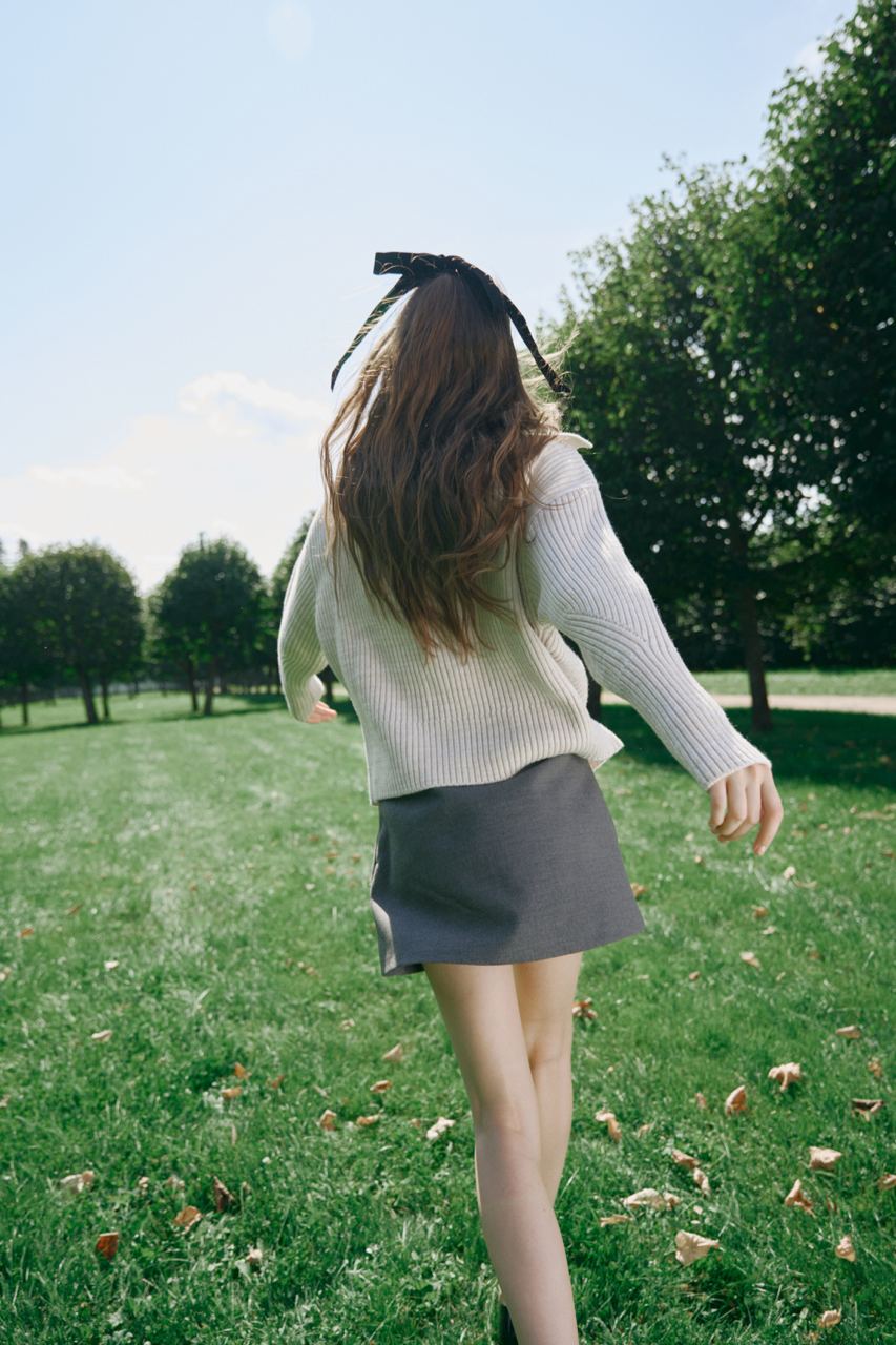 Merino Wool Polo Sweater